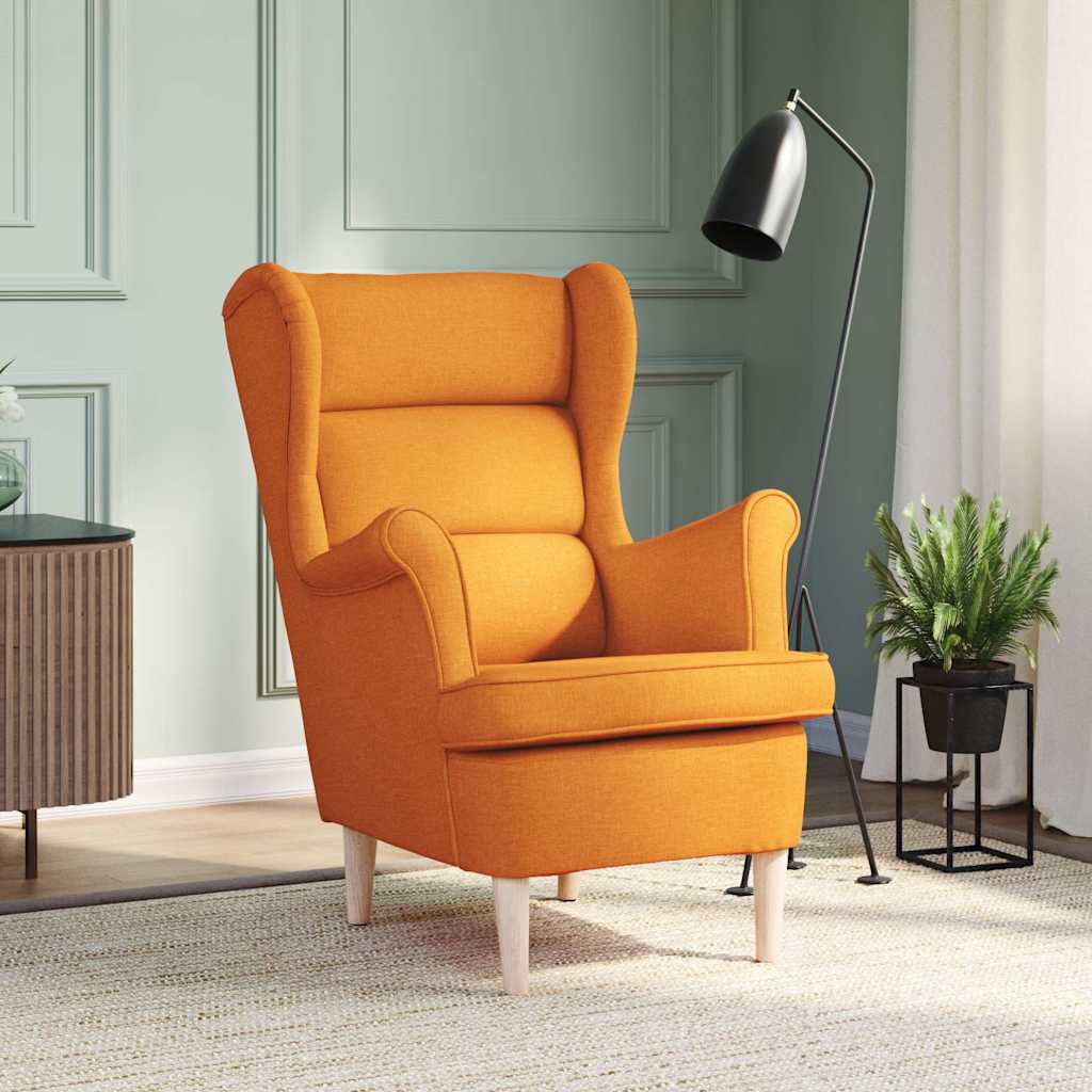 vidaXL Sessel Dunkelgelb 74x84x100 cm Stoff