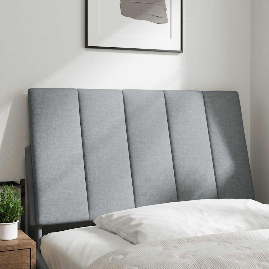 vidaXL gavlpude Hanko 80 cm stof lysegrå