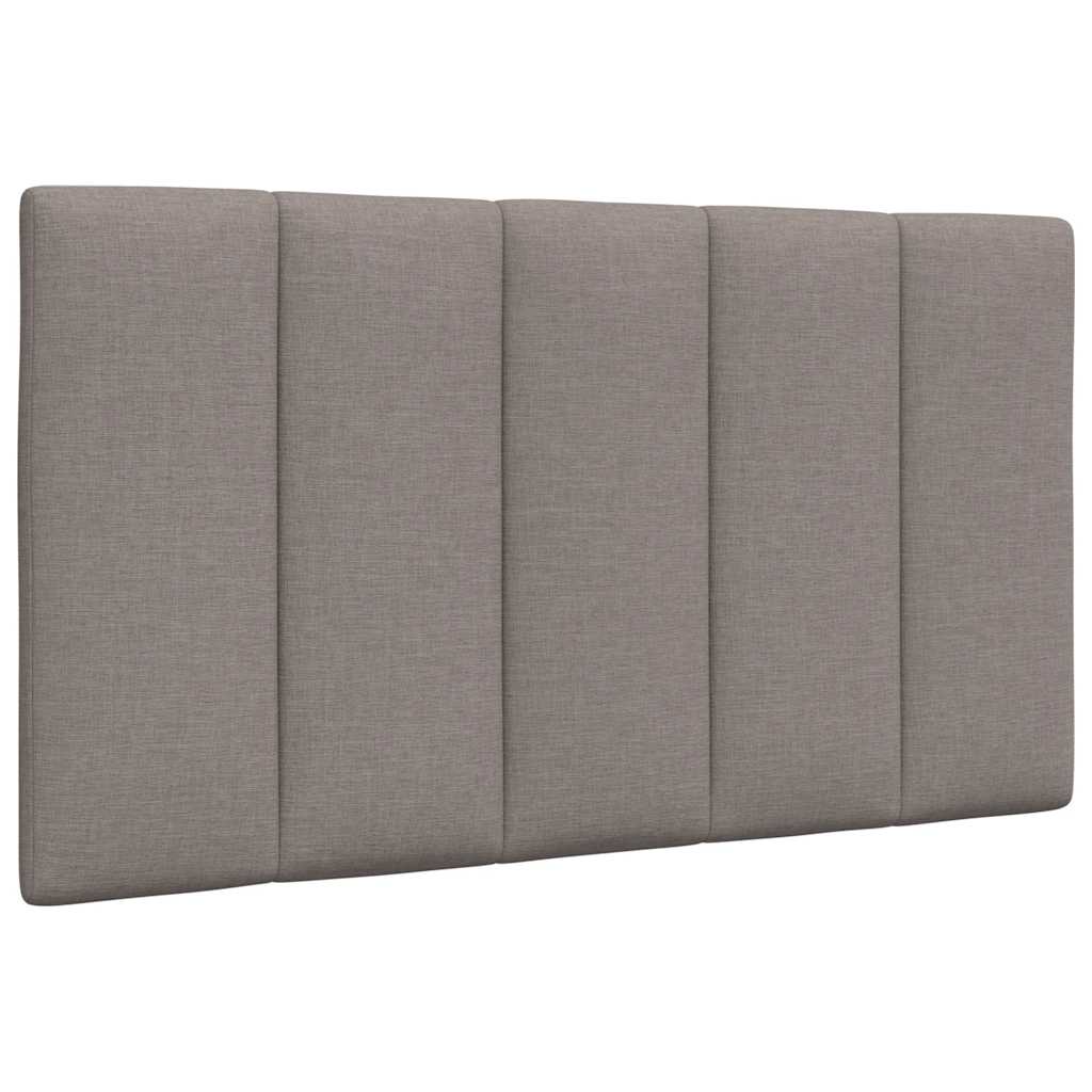 vidaXL Kopfteil-Kissen Taupe 80 cm Stoff