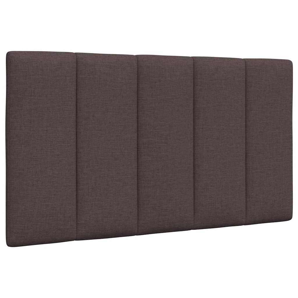 vidaXL Hoofdbordkussen "Hanko" 90 cm stof donkerbruin bruin, foto 3
