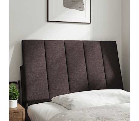 vidaXL Headboard Cushion "Hanko" Dark Brown 90 cm Fabric