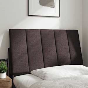 vidaXL Headboard Cushion "Hanko" Dark Brown 90 cm Fabric