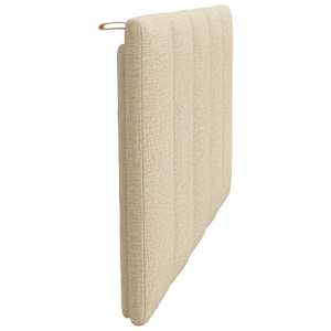 Polštář na čelo postele Hanko krémový 90 cm textil - obrázek 5