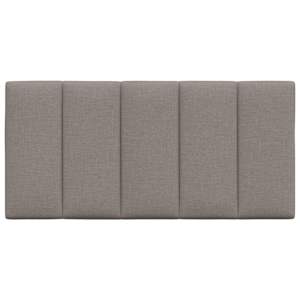 Polštář na čelo postele Hanko taupe 100 cm textil - obrázek 4
