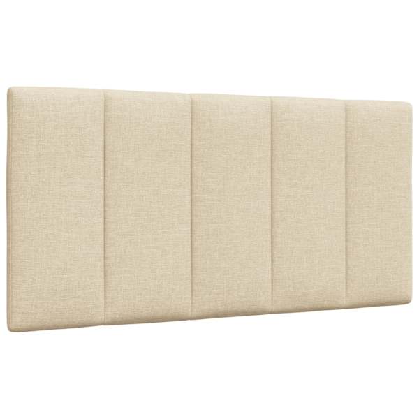 vidaXL voodipeatsi padi Hanko, kreemjas, 100 cm, kangas