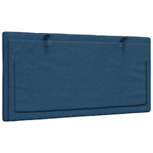 Polštář na čelo postele Hanko modrý 100 cm textil - obrázek 6