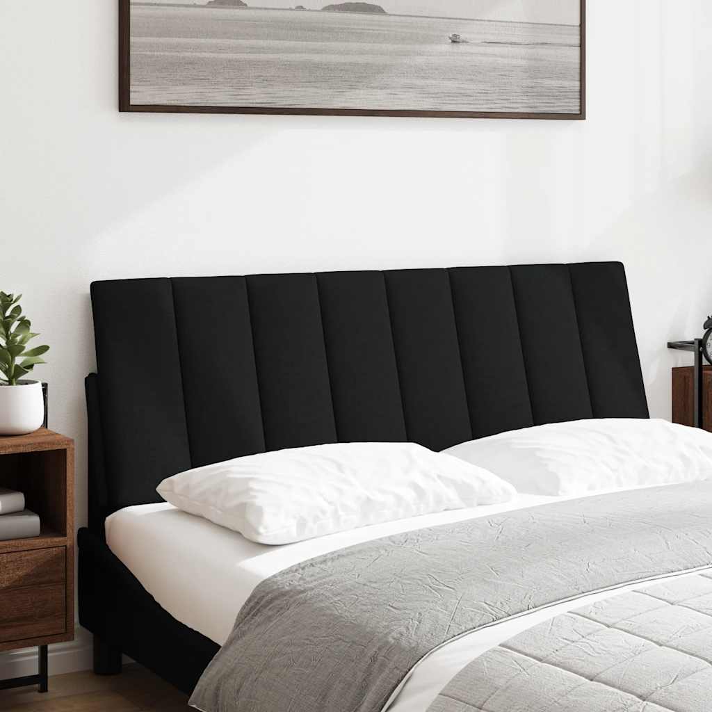 Thumbnail - vidaXL Kopfteil-Kissen "Hanko" Schwarz 120 cm Stoff