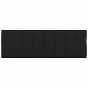 Polštář na čelo postele Hanko černý 120 cm textil - obrázek 4