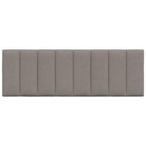Polštář na čelo postele Hanko taupe 120 cm textil - obrázek 4