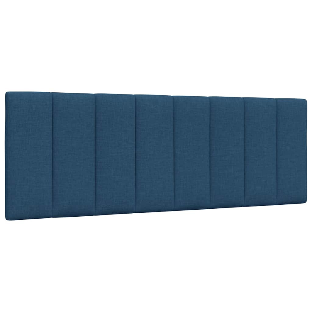 vidaXL Polštář na čelo postele Hanko modrý 120 cm textil