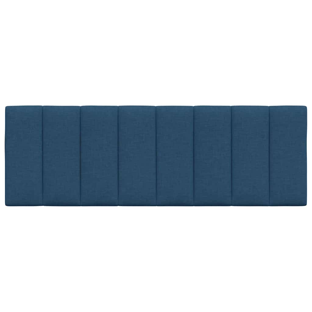 vidaXL Hoofdbordkussen "Hanko" 120 cm stof blauw, foto 4