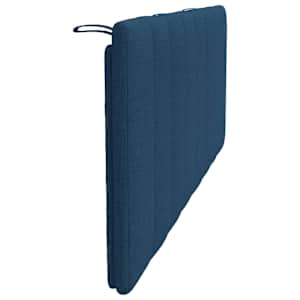 Polštář na čelo postele Hanko modrý 120 cm textil - obrázek 5
