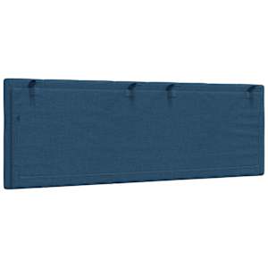 Polštář na čelo postele Hanko modrý 120 cm textil - obrázek 6