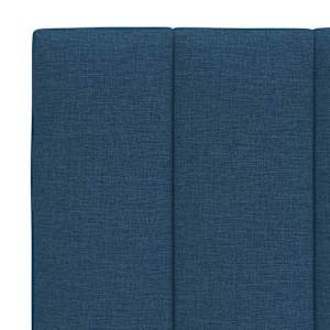Polštář na čelo postele Hanko modrý 120 cm textil - obrázek 7