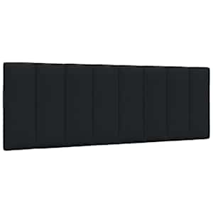 vidaXL voodipeatsi padi Hanko, must, 140 cm, kangas