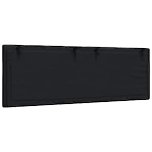 Polštář na čelo postele Hanko černý 140 cm textil - obrázek 6