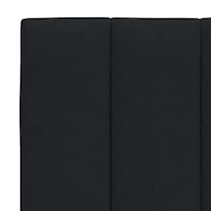 Polštář na čelo postele Hanko černý 140 cm textil - obrázek 7