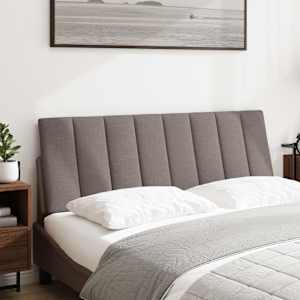 Polštář na čelo postele Hanko taupe 140 cm textil - obrázek 2