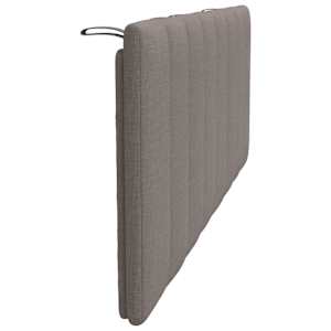 Polštář na čelo postele Hanko taupe 140 cm textil - obrázek 5
