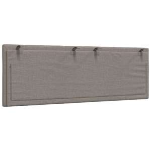 Polštář na čelo postele Hanko taupe 140 cm textil - obrázek 6