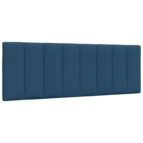 vidaXL voodipeatsi padi Hanko, sinine, 140 cm, kangas