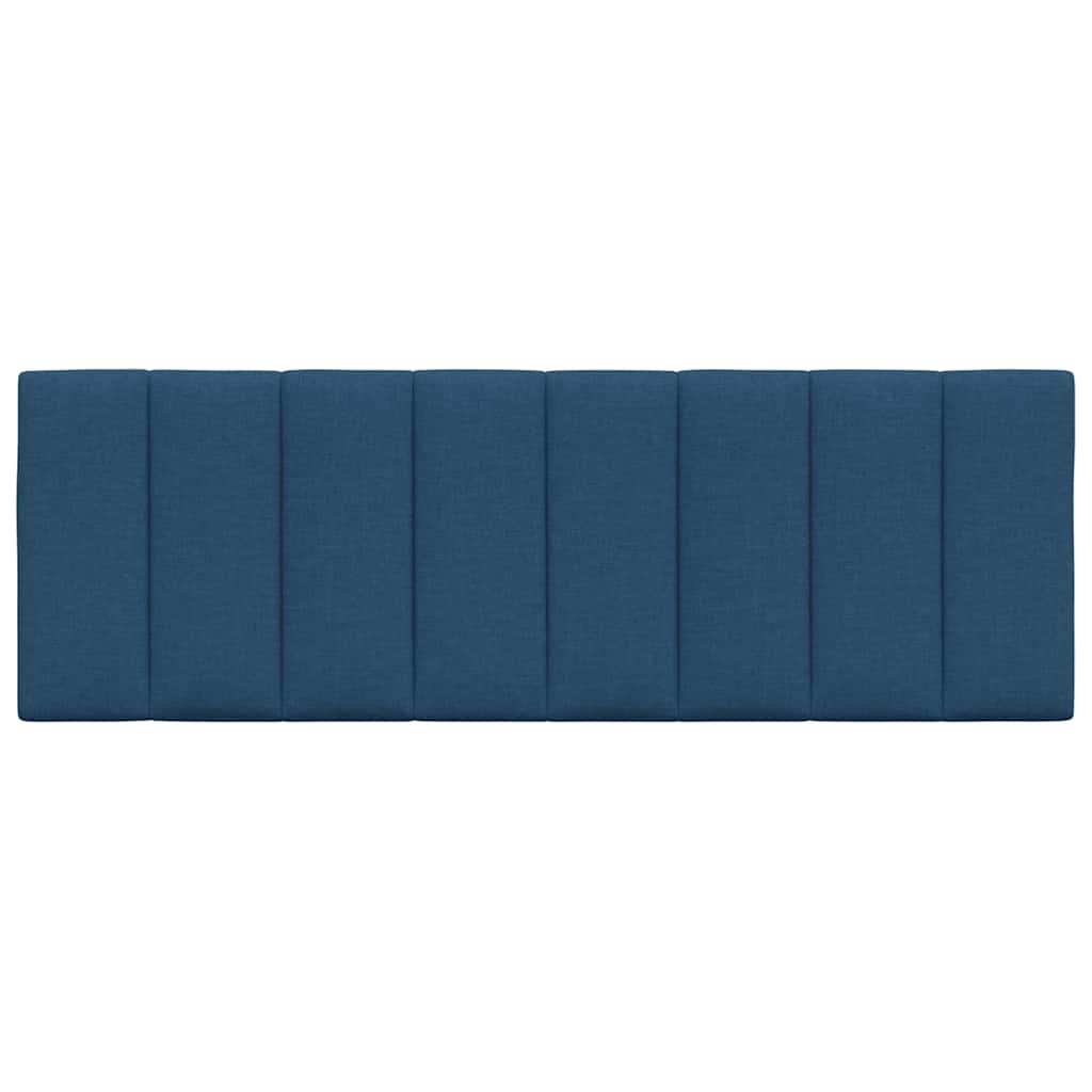 vidaXL Hoofdbordkussen "Hanko" 140 cm stof blauw, foto 4