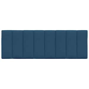 Polštář na čelo postele Hanko modrý 140 cm textil - obrázek 4