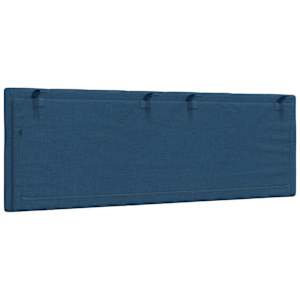 Polštář na čelo postele Hanko modrý 140 cm textil - obrázek 6