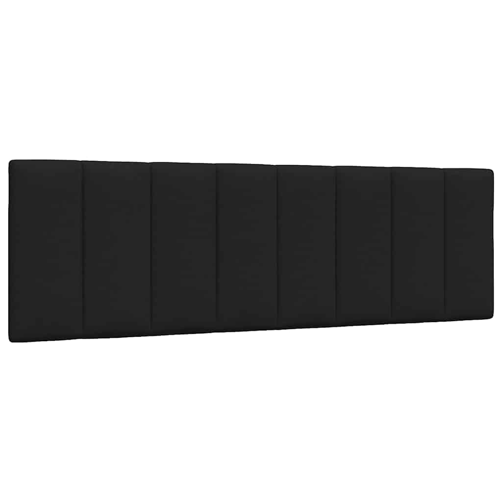 vidaXL Hoofdbordkussen "Hanko" 160 cm stof zwart, foto 3
