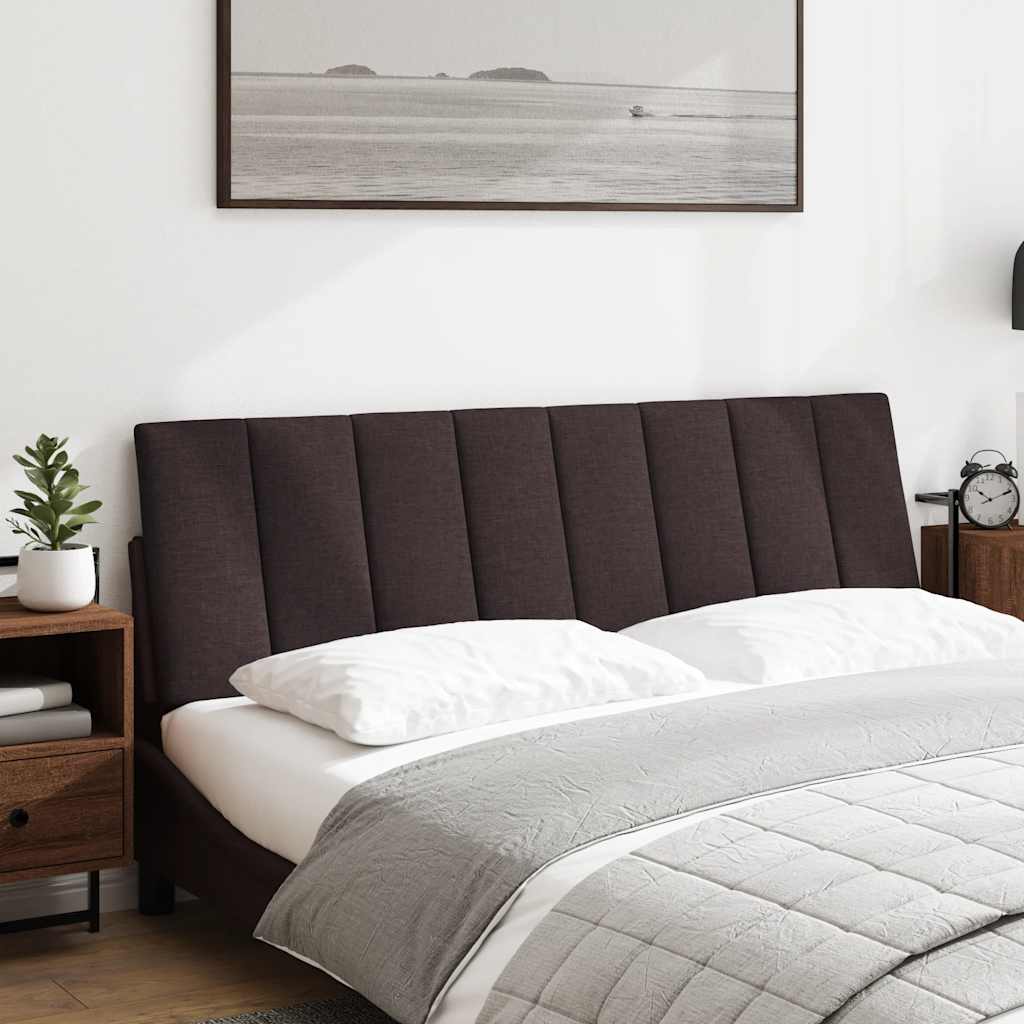 vidaXL gavlpude Hanko 160 cm stof mørkebrun
