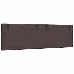 Polštář na čelo postele Hanko tmavě hnědý 160 cm textil - obrázek 6
