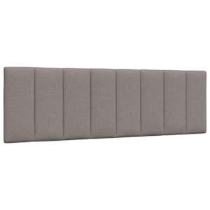Polštář na čelo postele Hanko taupe 160 cm textil - obrázek 1