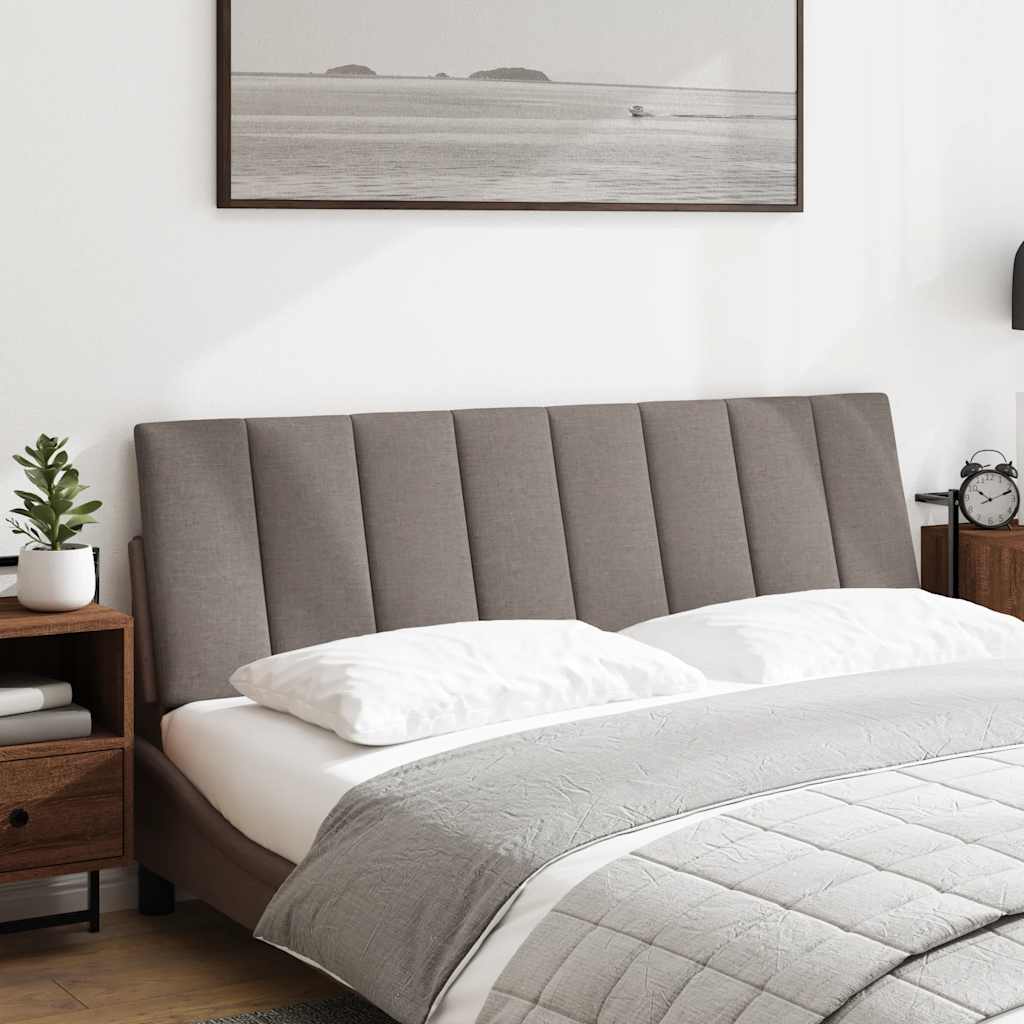 Thumbnail - vidaXL Kopfteil-Kissen "Hanko" Taupe 160 cm Stoff