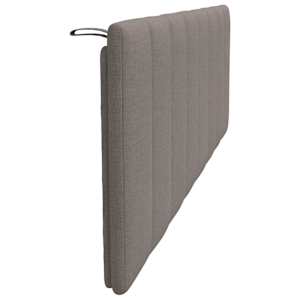 Polštář na čelo postele Hanko taupe 160 cm textil - obrázek 5