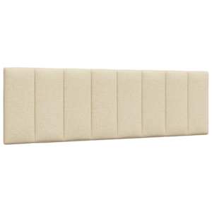 vidaXL voodipeatsi padi Hanko, kreemjas, 160 cm, kangas