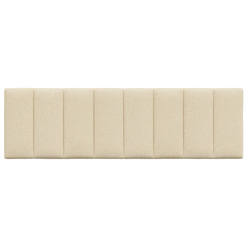 vidaXL Hoofdbordkussen "Hanko" 160 cm stof crèmekleurig, foto 4
