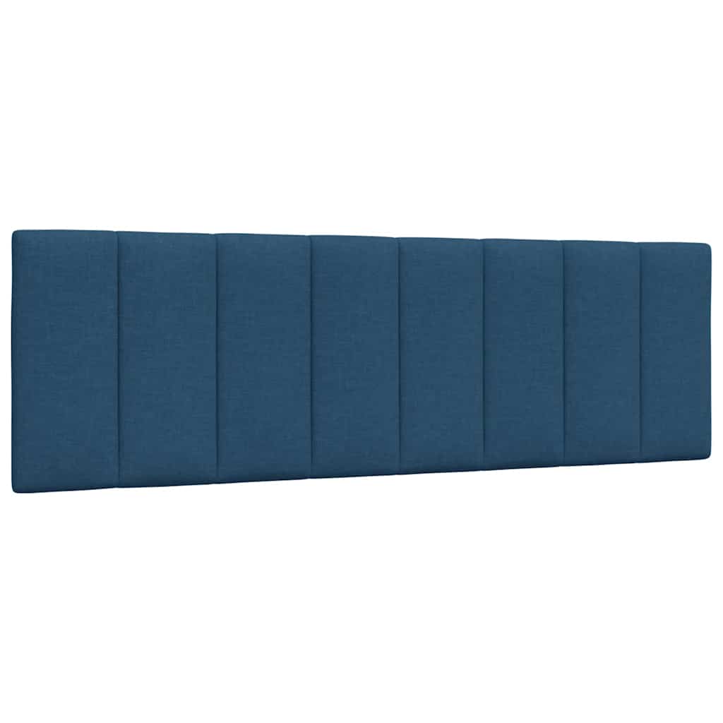 vidaXL Hoofdbordkussen "Hanko" 160 cm stof blauw, foto 3