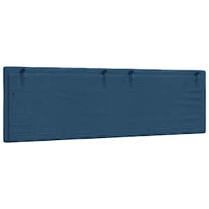 Polštář na čelo postele Hanko modrý 160 cm textil - obrázek 6