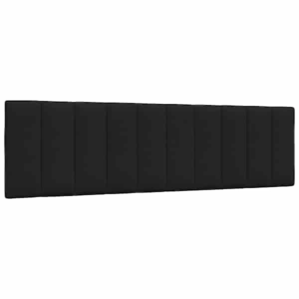 vidaXL voodipeatsi padi Hanko, must, 180 cm, kangas