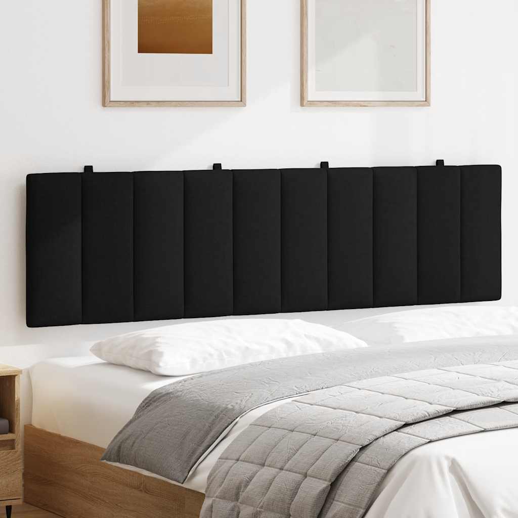 Thumbnail - vidaXL Kopfteil-Kissen "Hanko" Schwarz 180 cm Stoff