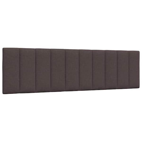 vidaXL voodipeatsi padi Hanko, tumepruun, 180 cm, kangas
