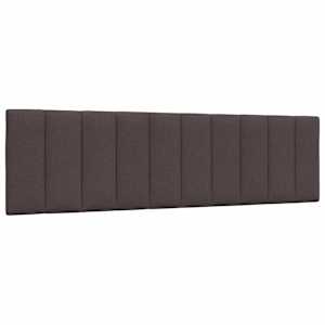 Polštář na čelo postele Hanko tmavě hnědý 180 cm textil - obrázek 1