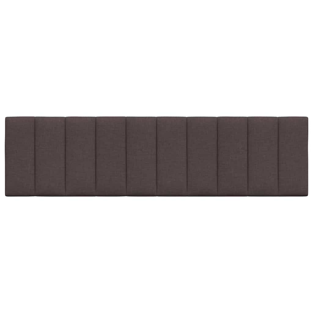 vidaXL Hoofdbordkussen "Hanko" 180 cm stof donkerbruin bruin, foto 4
