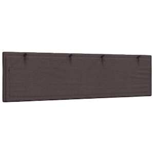 Polštář na čelo postele Hanko tmavě hnědý 180 cm textil - obrázek 6