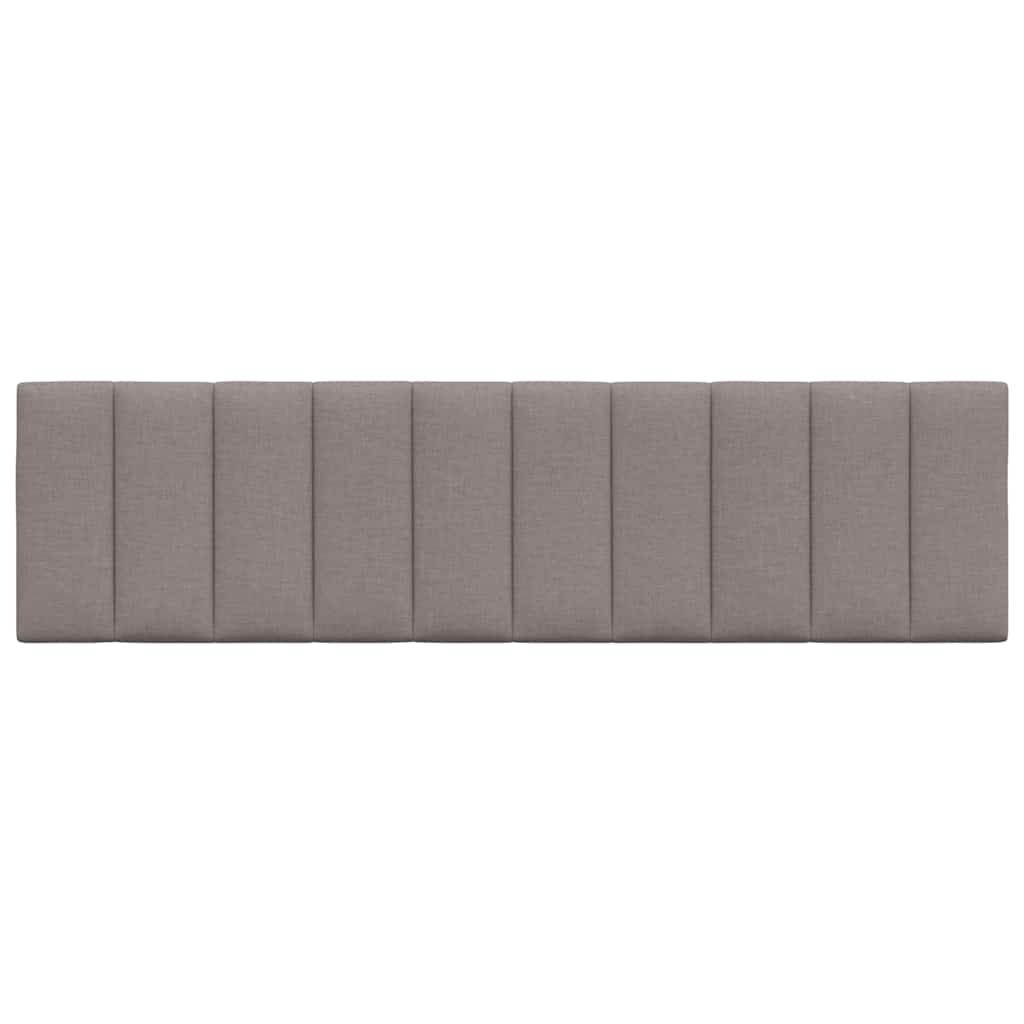 vidaXL Hoofdbordkussen "Hanko" 180 cm stof taupe, foto 4
