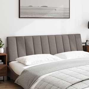 Polštář na čelo postele Hanko taupe 180 cm textil - obrázek 2