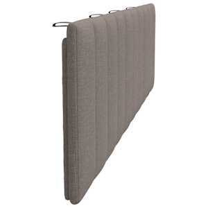 Polštář na čelo postele Hanko taupe 180 cm textil - obrázek 5