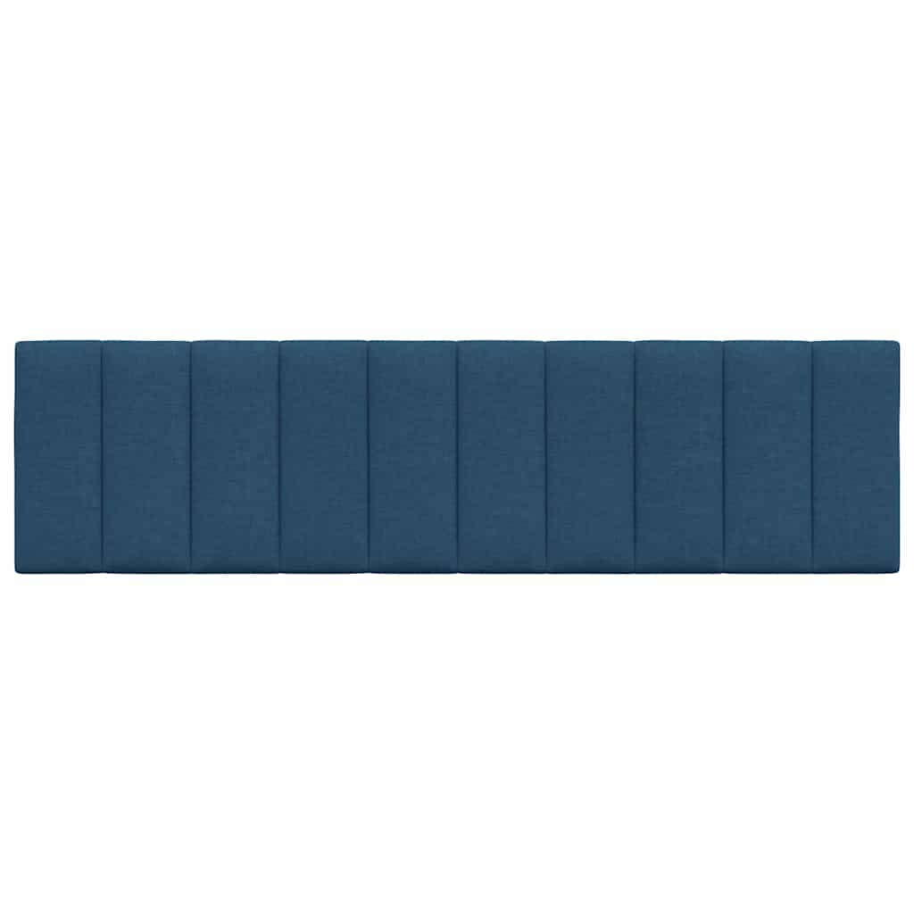 vidaXL Hoofdbordkussen "Hanko" 180 cm stof blauw, foto 4