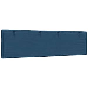 Polštář na čelo postele Hanko modrý 180 cm textil - obrázek 6