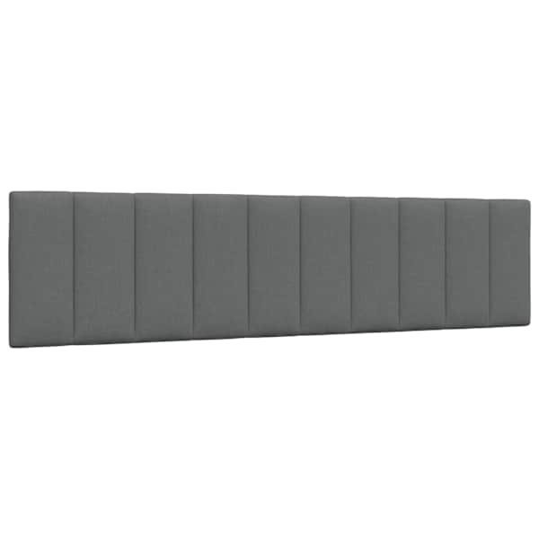 vidaXL voodipeatsi padi Hanko, tumehall, 200 cm, kangas